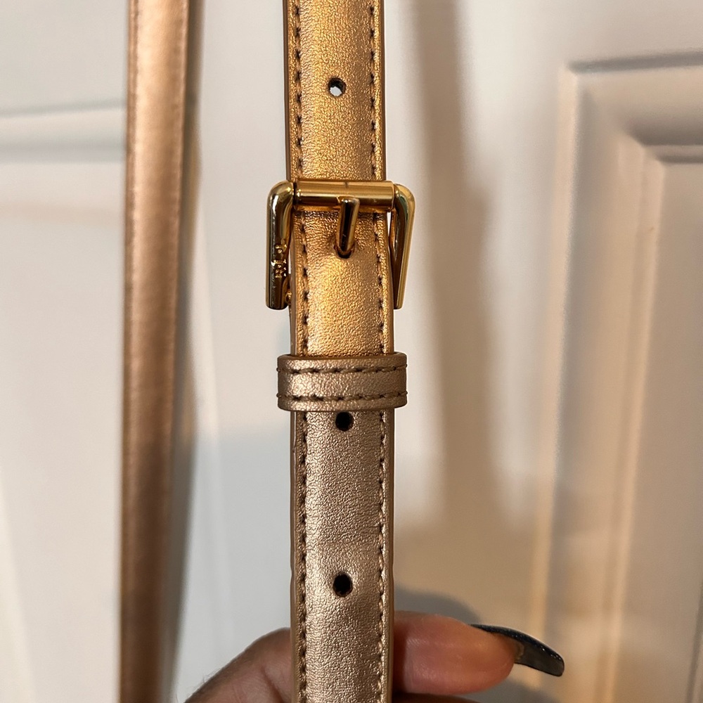 Ralph Lauren Gold Crossbody Bag - Picture 4 of 9